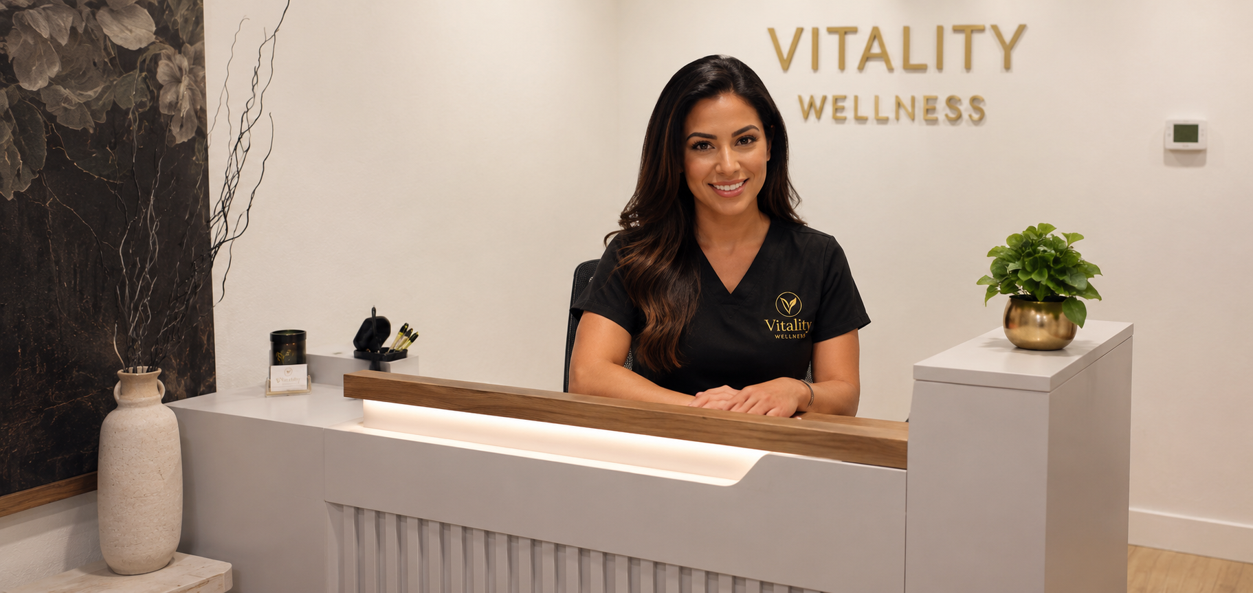How It Works Vitality Clinic Front Desk